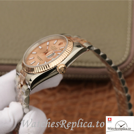 Swiss Rolex Datejust Replica 116231-0062 Stainless steel strap 36MM - WatchesReplica.is