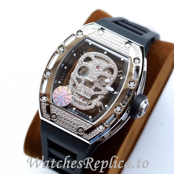 Richard Mille Replica RM052 Rubber strap 50MM - WatchesReplica.is