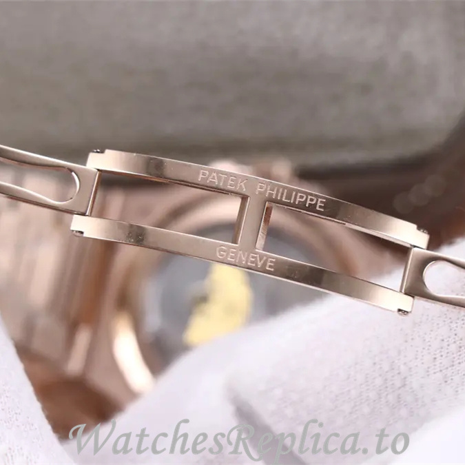 Patek Philippe Replica Nautilus 5712 Stainless steel strap 40MM - WatchesReplica.is
