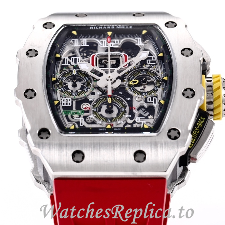 Richard Mille Replica RM11-03 Rubber strap 50MM - WatchesReplica.is