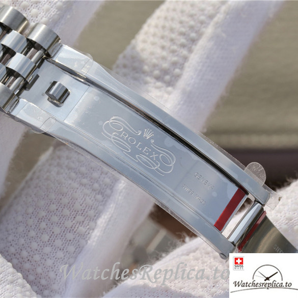 Swiss Rolex Datejust Replica 116200 Stainless steel strap 36MM - WatchesReplica.is