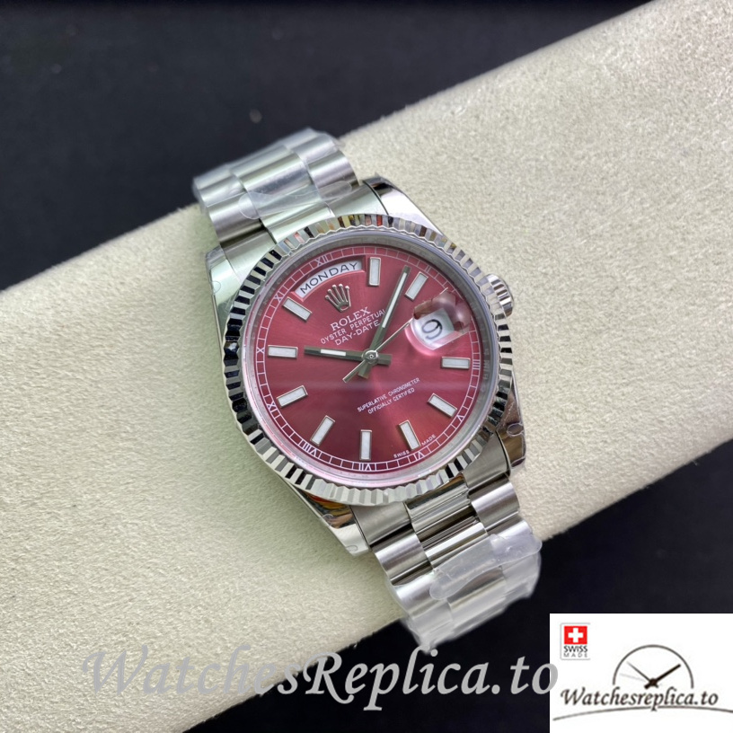 Swiss Rolex Datejust 118239 Replica Stainless steel strap 36MM - WatchesReplica.is