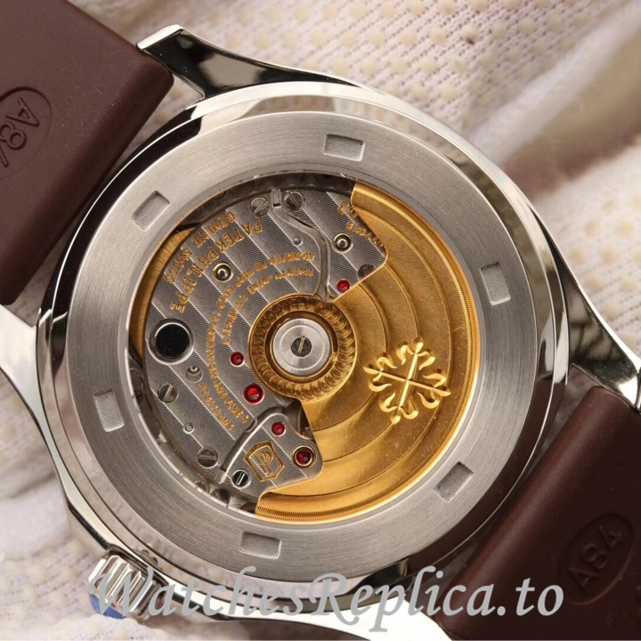 Patek Philippe Replica Aquanaut 5068 Rubber strap 35.6MM - WatchesReplica.is