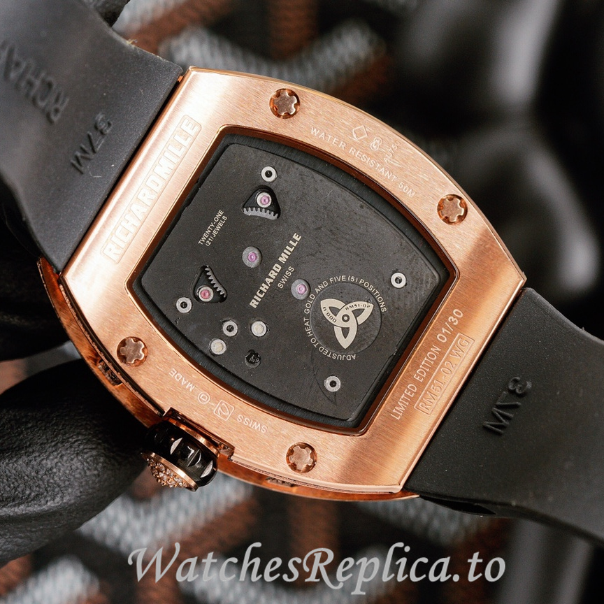 Richard Mille Replica RM51-02 Rubber strap 50MM - WatchesReplica.is
