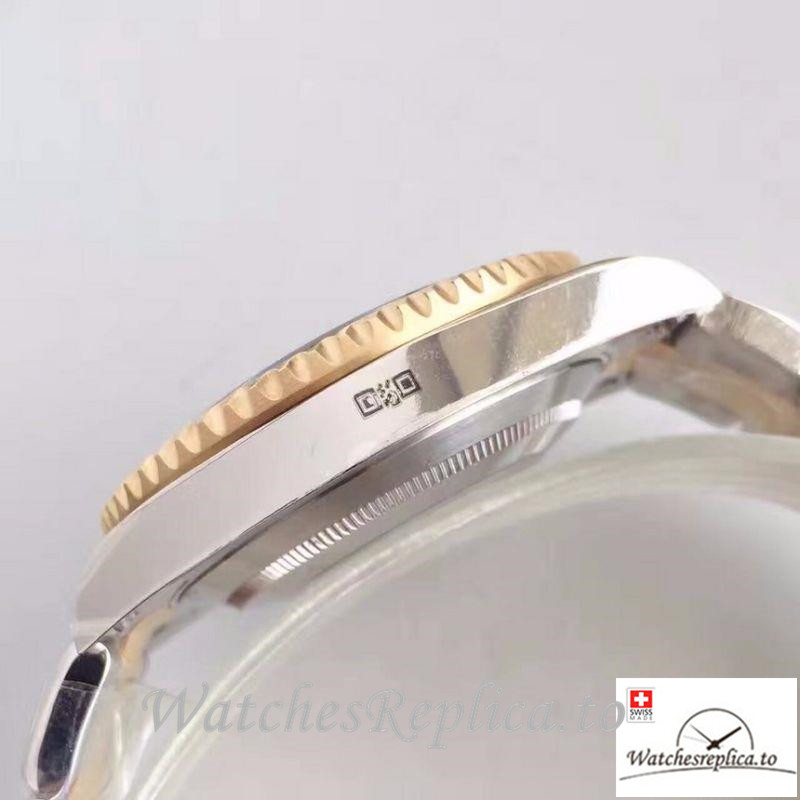 Swiss Rolex Submariner Date Replica 116613LN Black Bezel 40MM - WatchesReplica.is