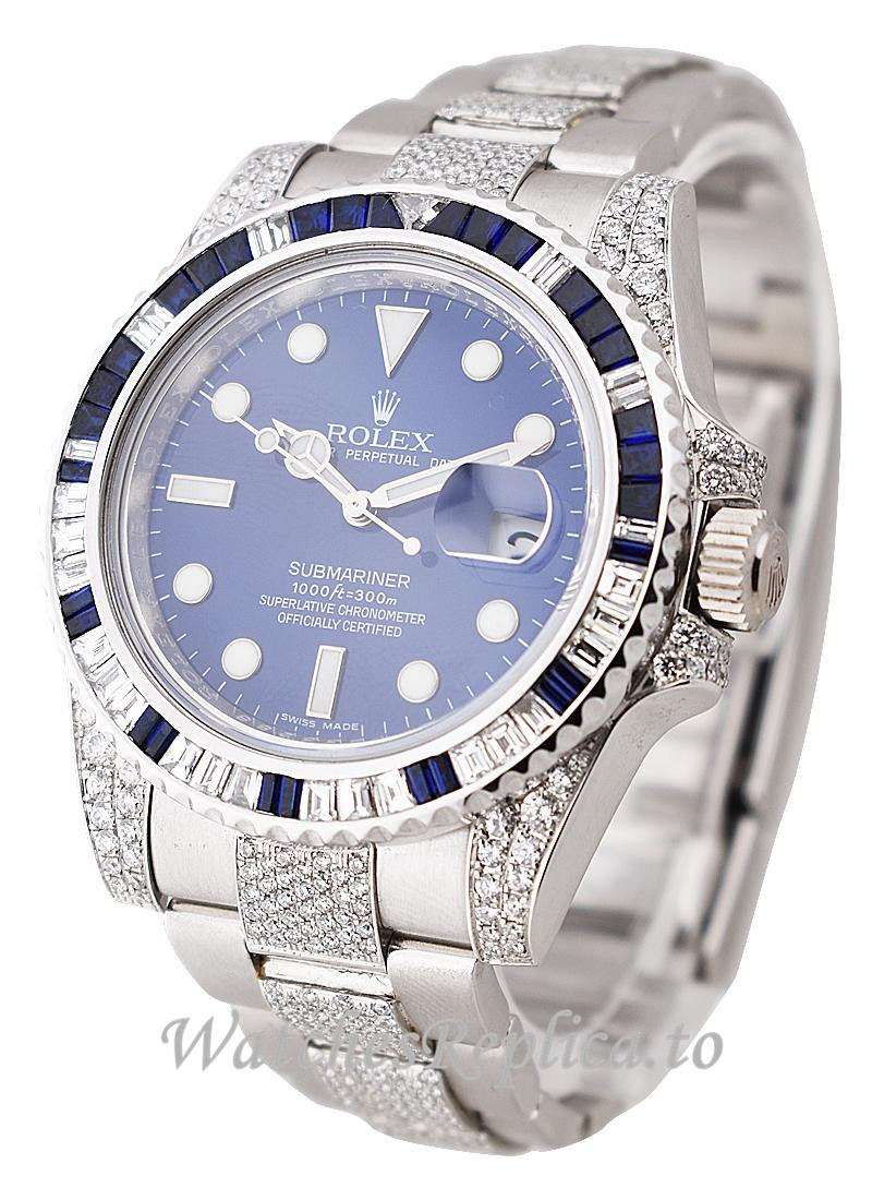 Rolex Submariner 116659PAVEO 40MM - WatchesReplica.is