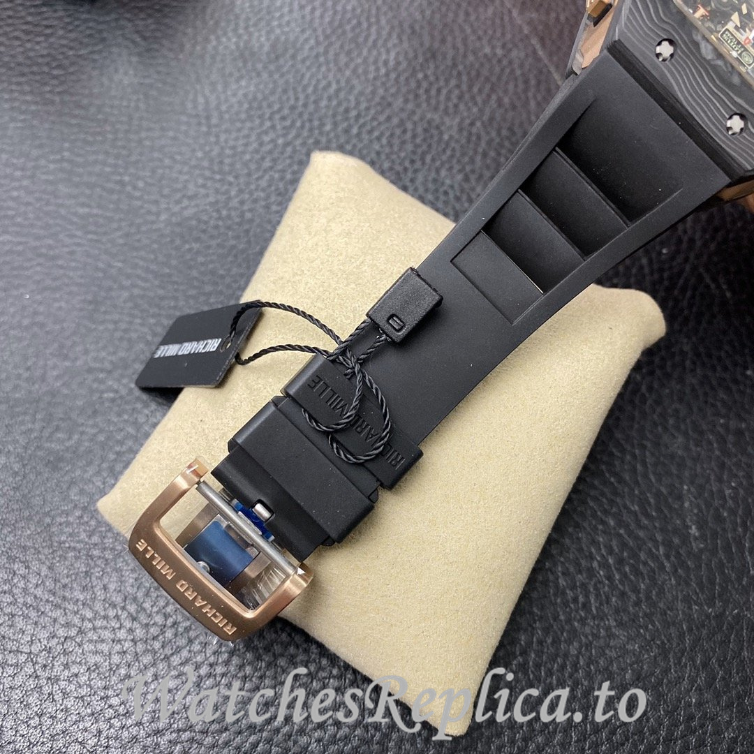 Richard Mille Replica RM11-03 Rubber strap 50MM - WatchesReplica.is