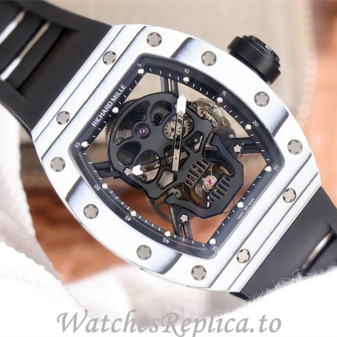 Richard Mille Replica RM52-01 Rubber strap 50MM - WatchesReplica.is