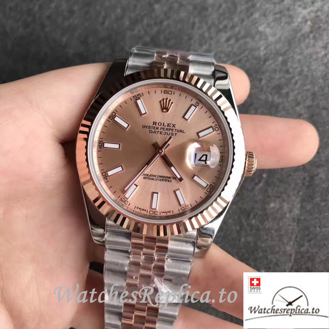 Swiss Rolex Datejust Replica 126331 Stainless steel strap 41MM - WatchesReplica.is