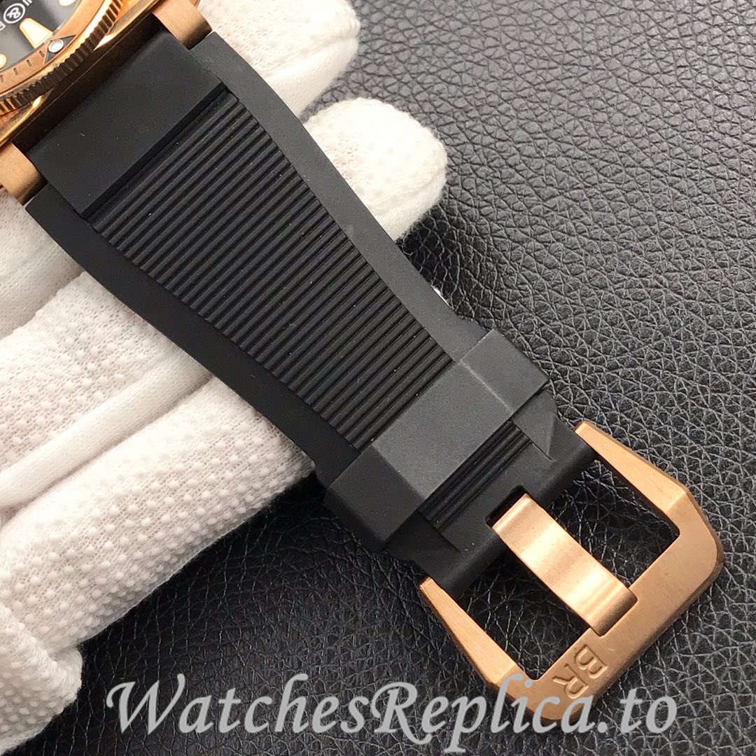 Bell Ross Replica BR 03 BR03-92 Rubber strap 42MM - WatchesReplica.is
