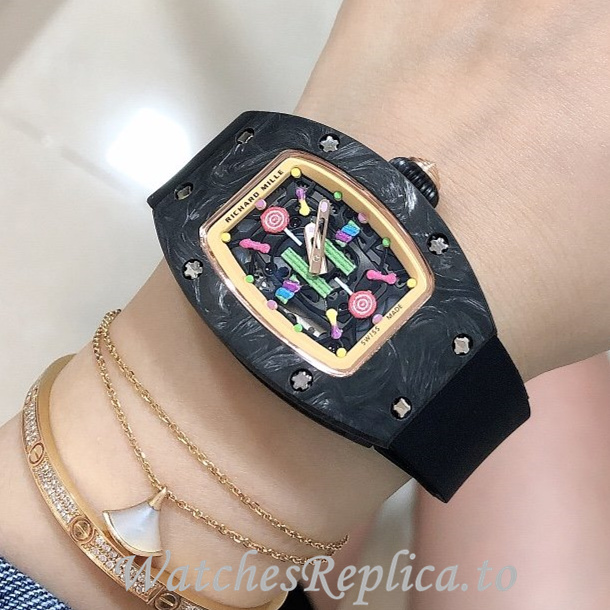 Richard Mille Replica RM37-01 Rubber strap 52.65x34.40MM - WatchesReplica.is