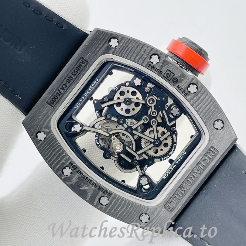 Richard Mille Replica RM055 Canvas strap 50MM - WatchesReplica.is