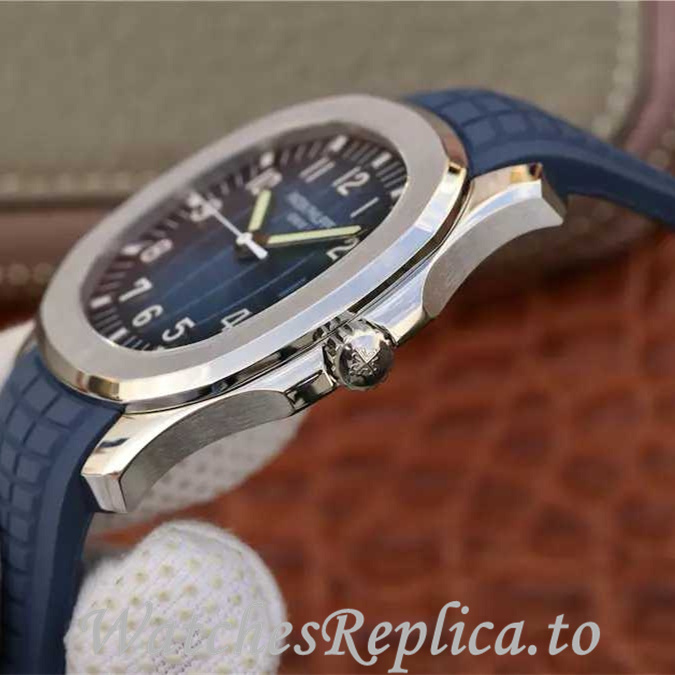 Patek Philippe Replica Aquanaut Rubber strap 42MM - WatchesReplica.is