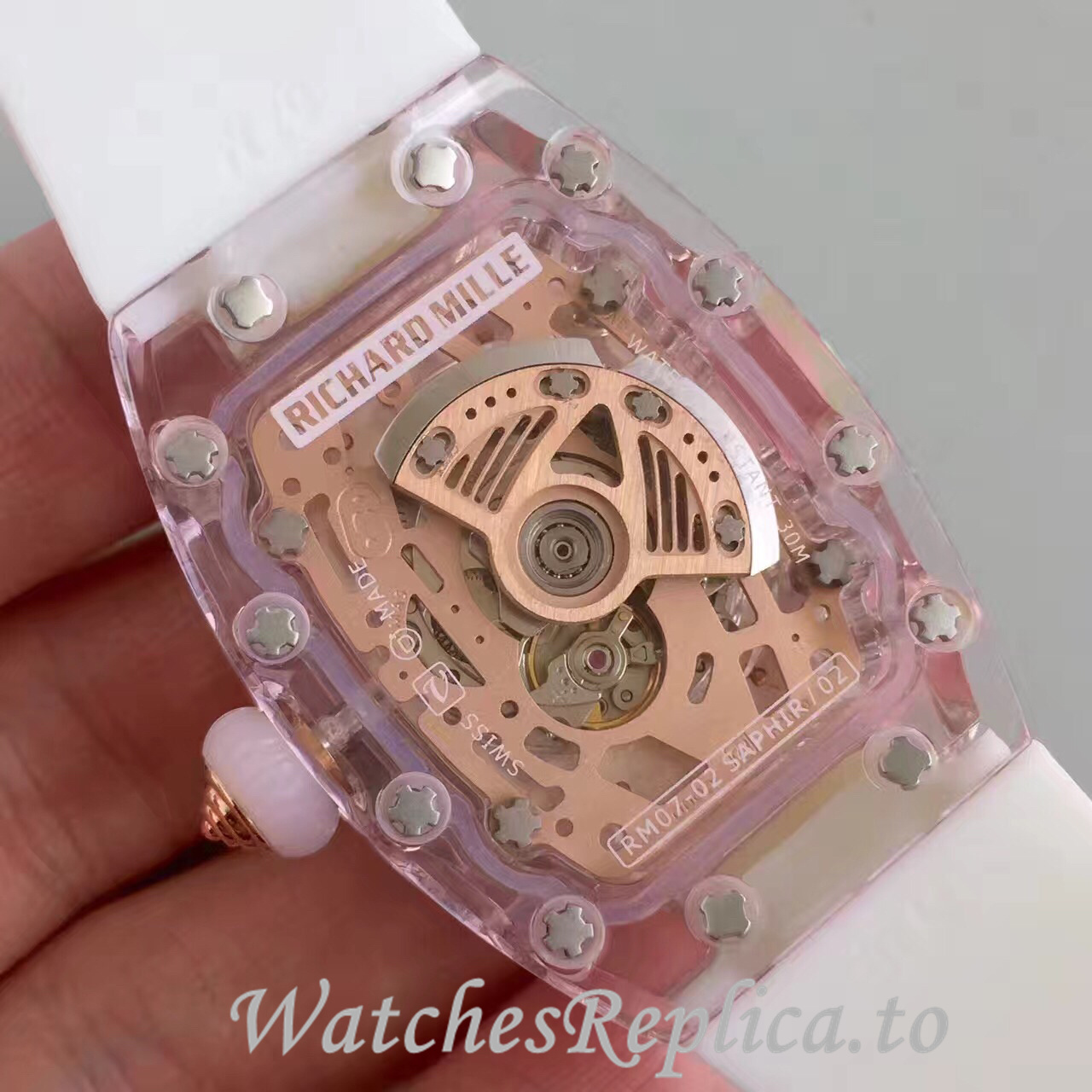 Richard Mille Replica RM07-02 Rubber strap 45MM - WatchesReplica.is