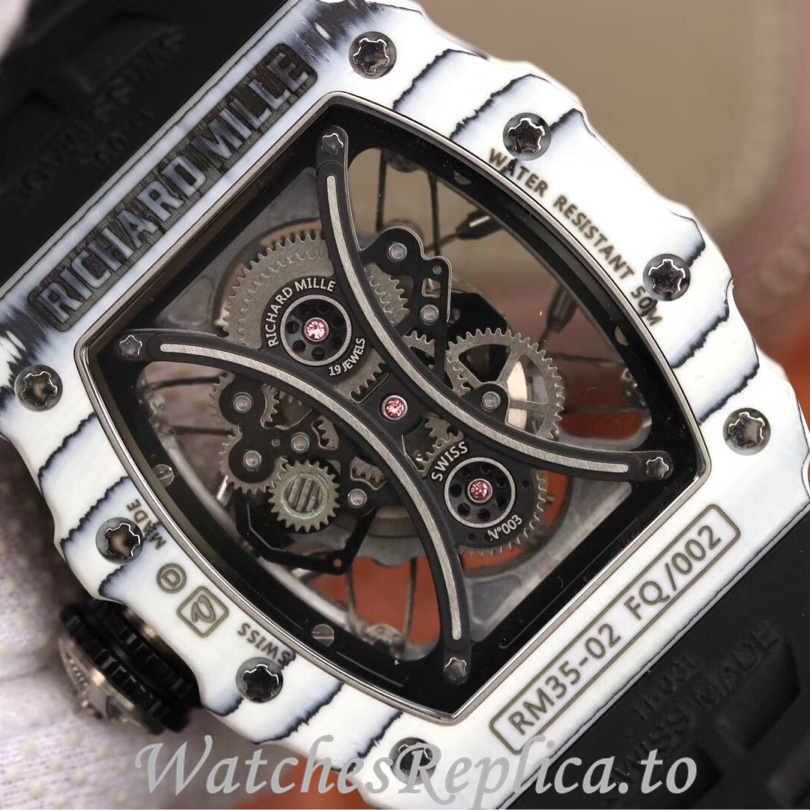 Richard Mille Replica RM53-01 Rubber strap 50MM - WatchesReplica.is