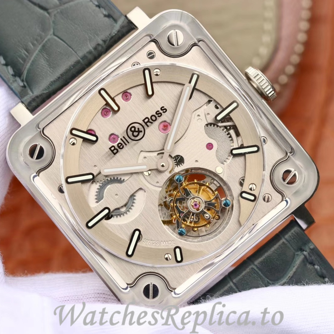 Bell Ross Replica BR-X2 Leather strap 42.5MM - WatchesReplica.is