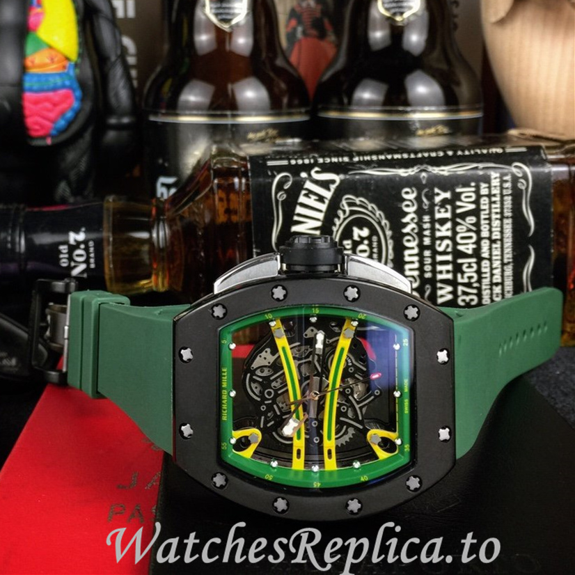 Richard Mille Replica RM61-01 Rubber strap 50MM - WatchesReplica.is