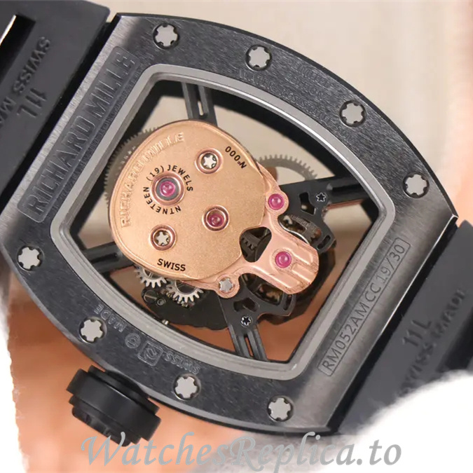 Richard Mille Replica RM52-01 Rubber strap 50MM - WatchesReplica.is