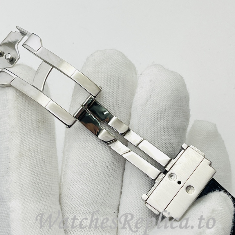 Hublot Replica Big Bang Sang Bleu Leather strap 42MM - WatchesReplica.is