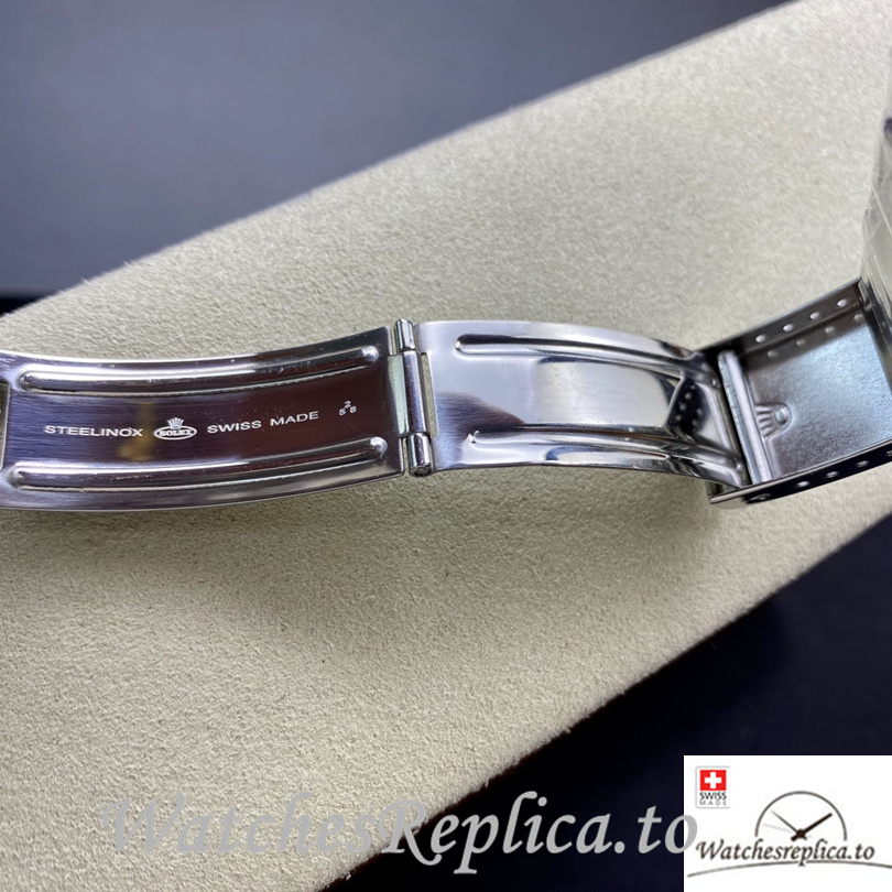 Swiss Rolex GMT Master 16710 Replica Stainless steel strap 40MM - WatchesReplica.is