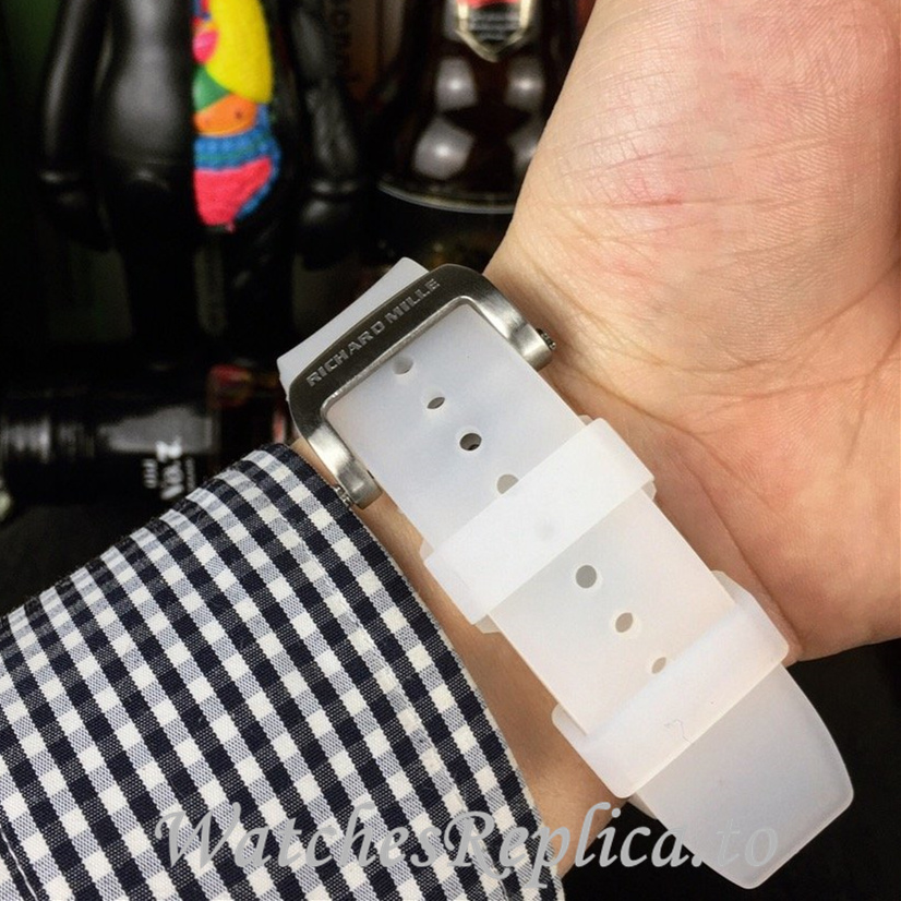Richard Mille Replica RM052 Rubber strap 50MM - WatchesReplica.is