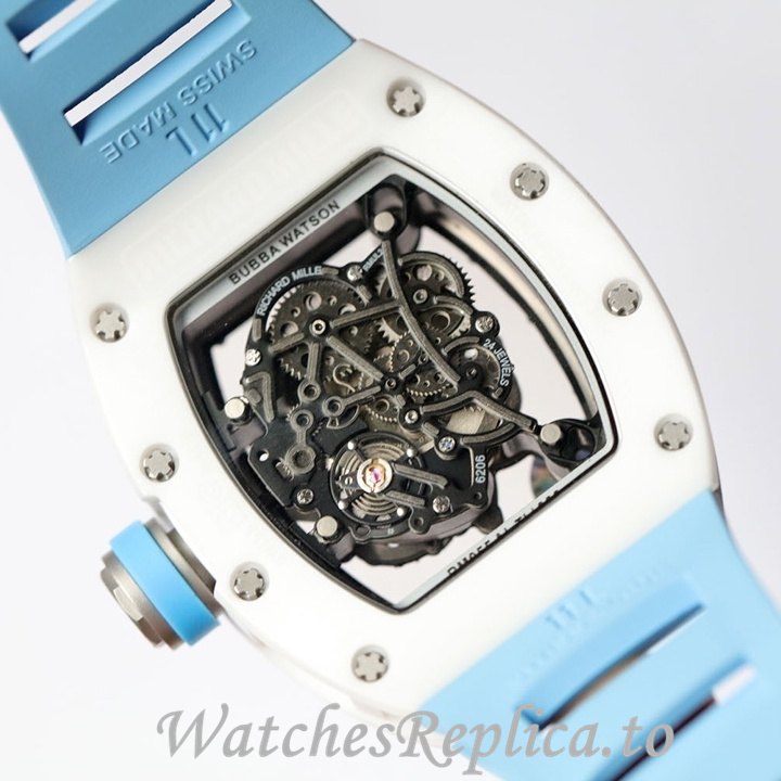 Richard Mille Replica RM055 Rubber strap 50MM - WatchesReplica.is