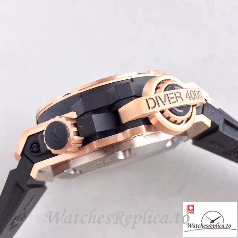 Swiss Hublot King Power Musee Oceanographique Monaco Replica 731.OX.1170.RX Black Strap 48MM - WatchesReplica.is
