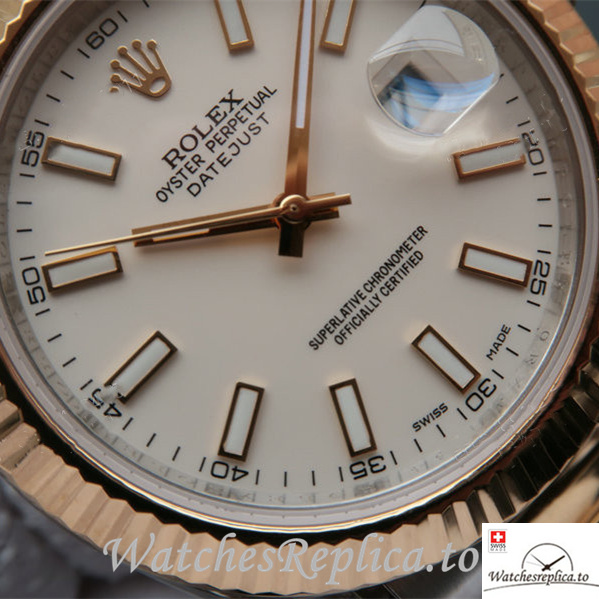 Swiss Rolex Datejust 126333 Stainless steel strap 41MM - WatchesReplica.is