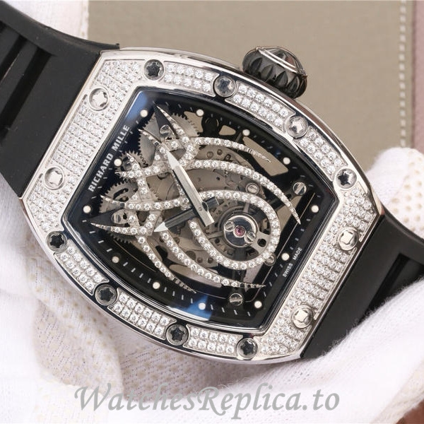 Richard Mille Replica RM19-01 Rubber strap 50MM - WatchesReplica.is