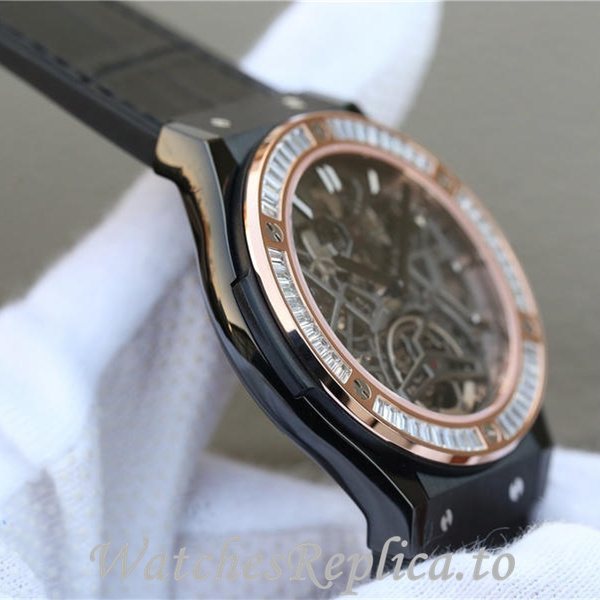 Hublot Replica HUBLOT Leather strap 42MM - WatchesReplica.is