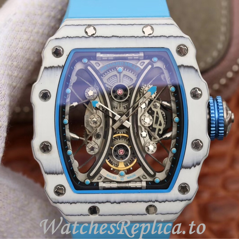 Richard Mille Replica RM53-01 Rubber strap 50MM - WatchesReplica.is