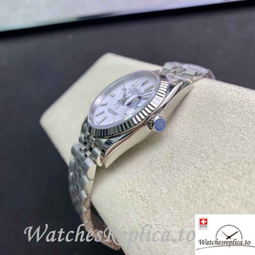 Swiss Rolex Datejust 126233 Replica Stainless steel strap 36MM - WatchesReplica.is