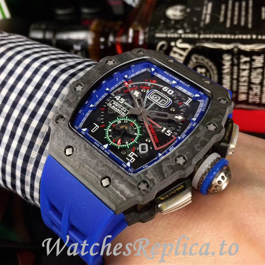 Richard Mille Replica RM11-04 Rubber strap 50MM - WatchesReplica.is