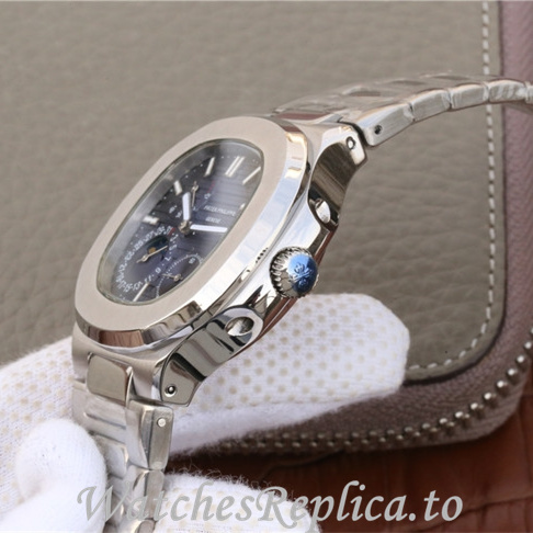 Patek Philippe Replica Nautilus 5712 Stainless steel strap 40MM - WatchesReplica.is