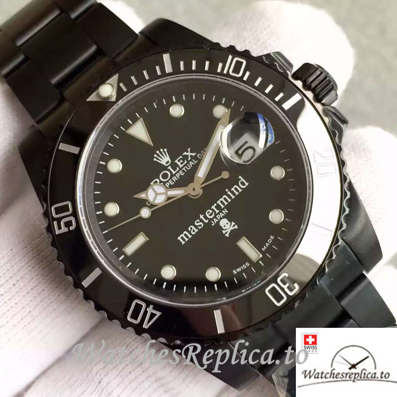 Swiss Rolex Submariner Replica W0091N2580 Stainless steel strap 40MM - WatchesReplica.is