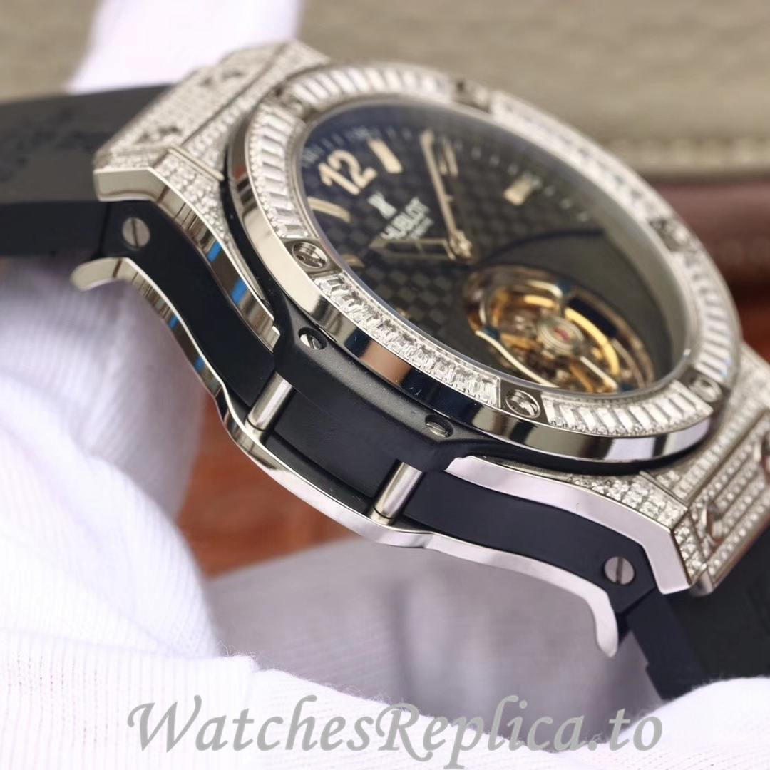 Hublot Replica Big Bang Rubber strap 44MM - WatchesReplica.is