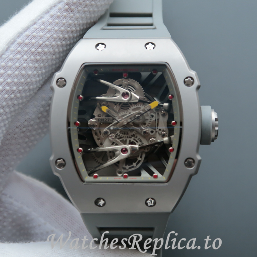 Richard Mille Replica RM27-02 Rubber strap 50MM - WatchesReplica.is