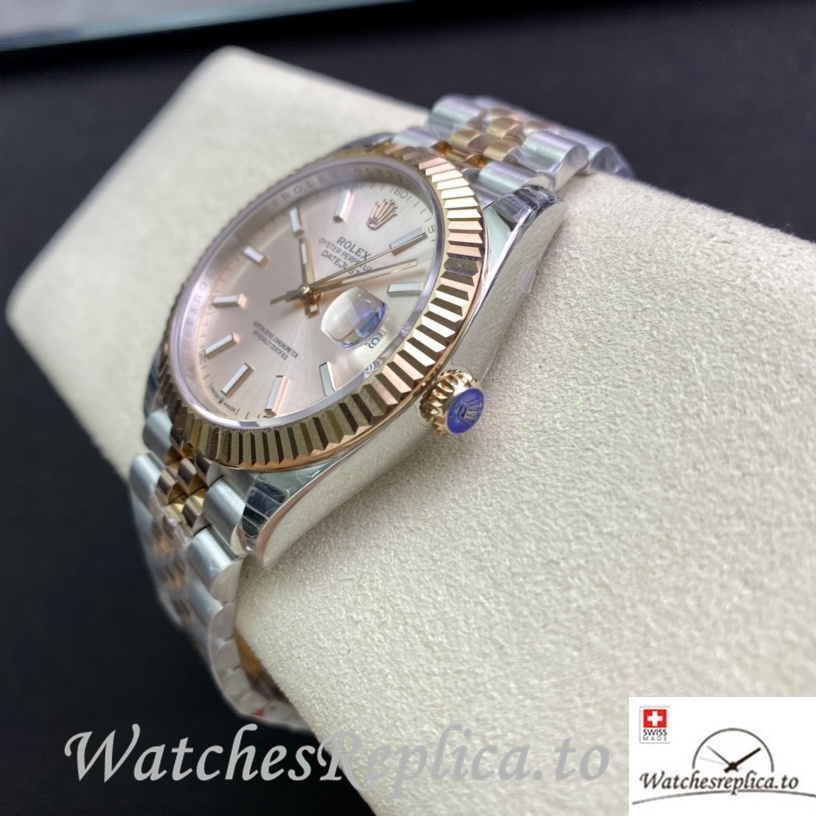 Swiss Rolex Datejust Replica 126333 Stainless steel strap 41MM - WatchesReplica.is