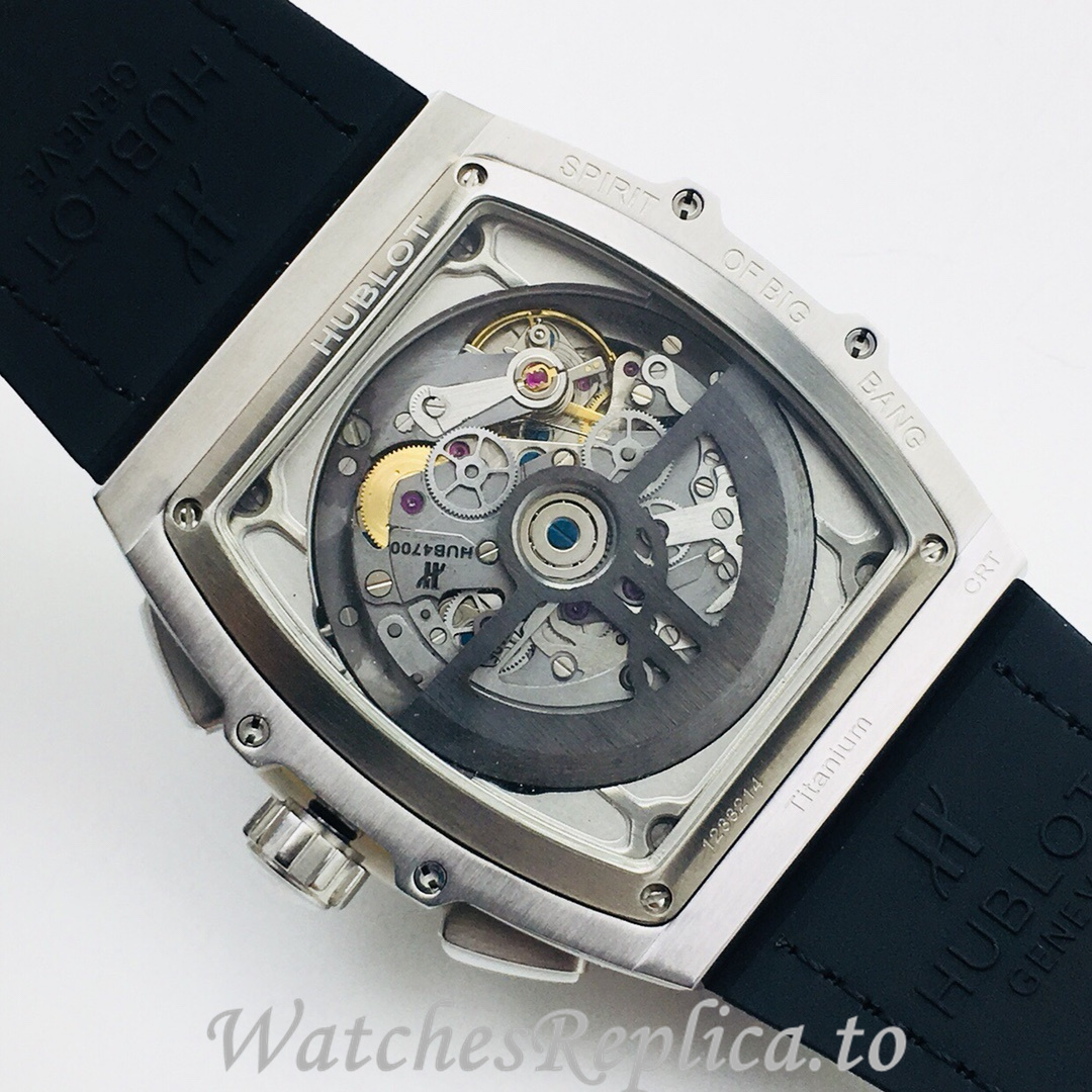 Hublot Replica SPIRIT OF BIG BANG Leather strap 42MM - WatchesReplica.is