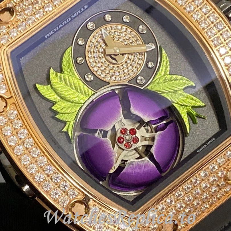 Richard Mille Replica RM19-02 Rubber strap 50MM - WatchesReplica.is