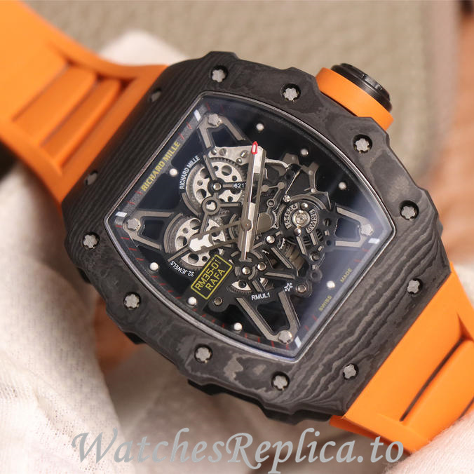 Richard Mille Replica RM035-01 Rubber strap 50MM - WatchesReplica.is