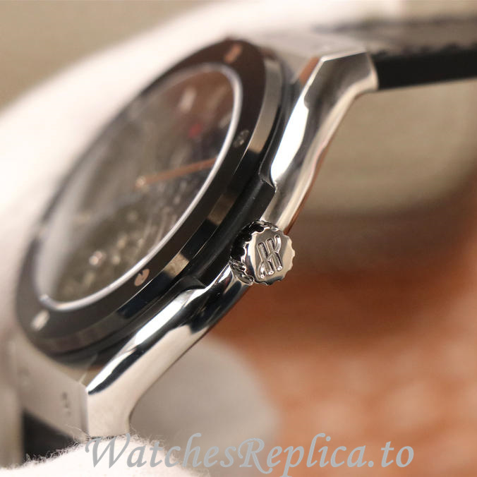 Hublot Replica Classic Fusion Series Leather strap 45MM - WatchesReplica.is
