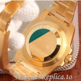 Swiss Rolex Submariner Replica 126618LN Yellow Gold strap 40MM - WatchesReplica.is