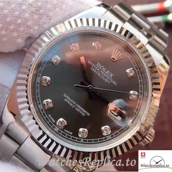 Swiss Rolex Datejust 116334-0009 Stainless steel strap 41MM - WatchesReplica.is