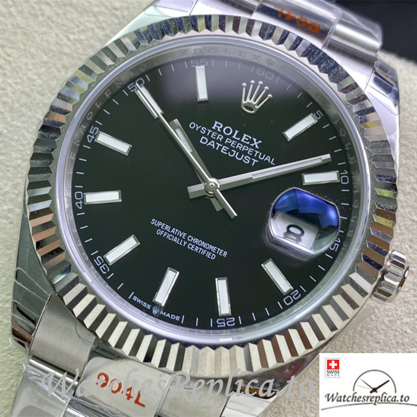 Swiss Rolex Datejust Replica 126331 Stainless steel strap 41MM - WatchesReplica.is