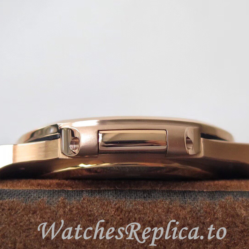 Patek Philippe Replica Nautilus Stainless steel strap 40MM - WatchesReplica.is