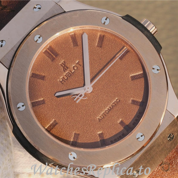 Hublot Replica 511.OX Leather strap 45MM - WatchesReplica.is