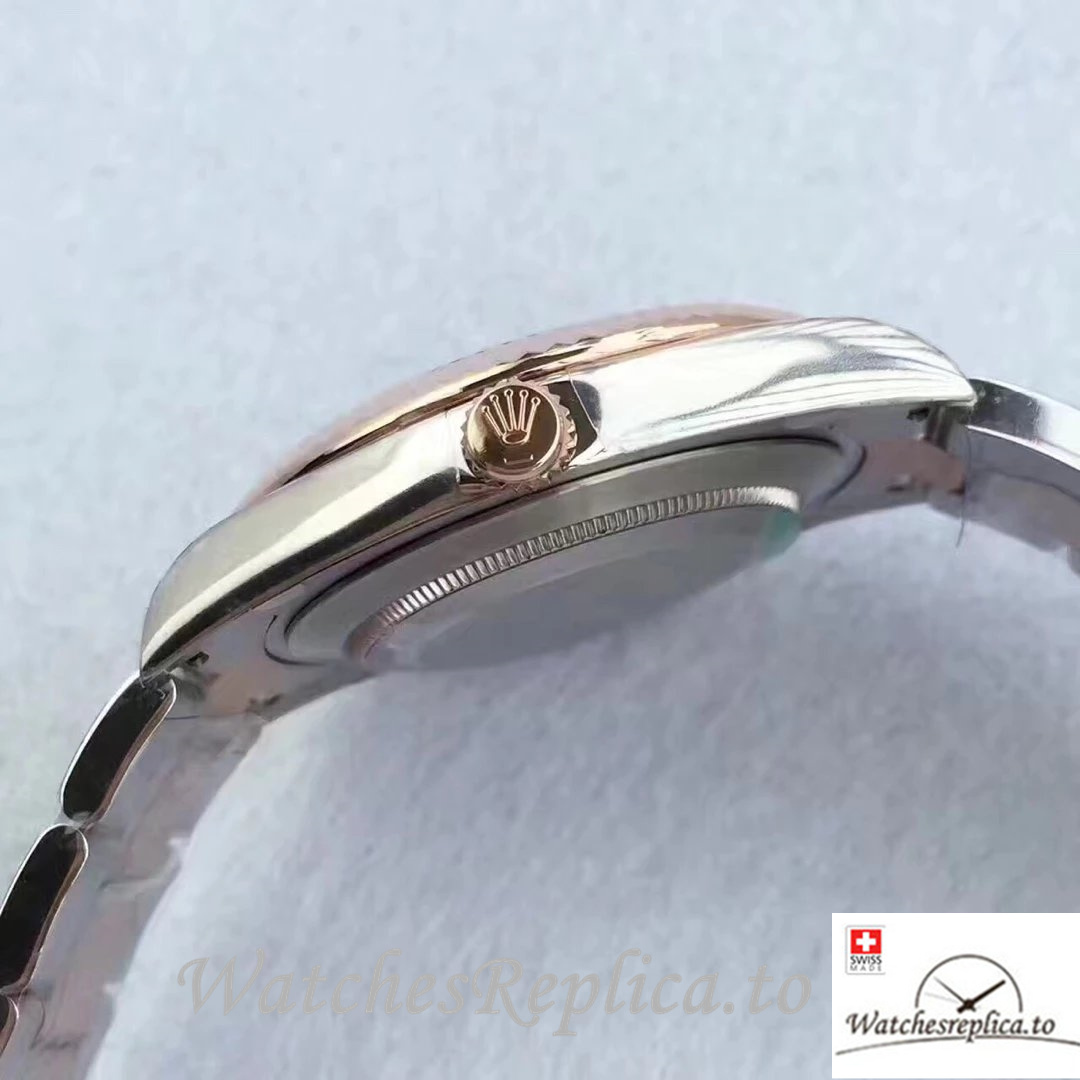 Swiss Rolex Datejust Replica 126331-0001 Stainless steel strap 41MM - WatchesReplica.is