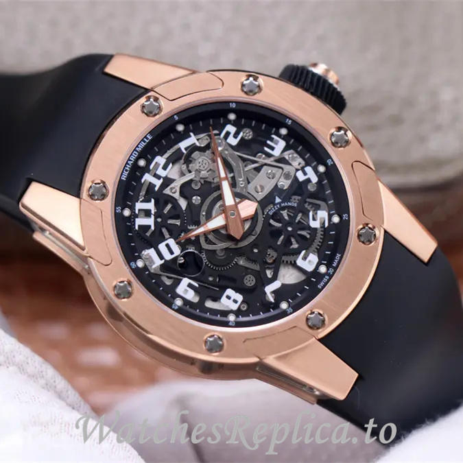 Richard Mille Replica RM63-01 Rubber strap 42.7MM - WatchesReplica.is