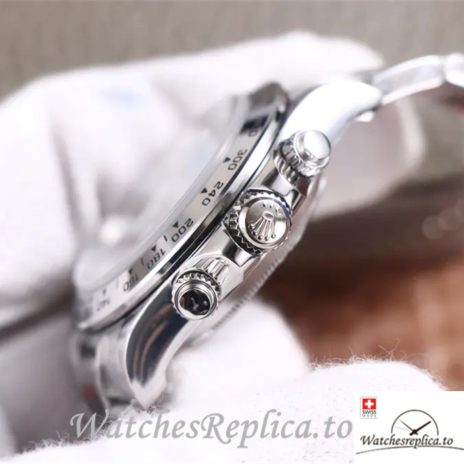 Swiss Rolex Daytona Replica 116509 Stainless steel strap 40MM - WatchesReplica.is